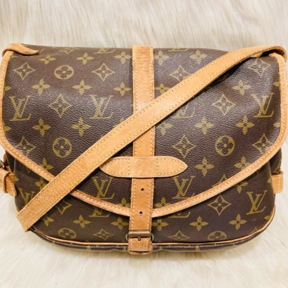 Authentic Louis Vuitton Saumur 30 #1.2n AR 0950 - Picture 1 of 4